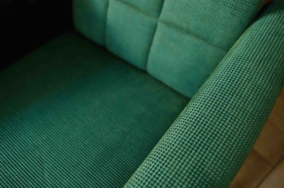 Image 1 of Coppia di sedie girevoli retrò su rotelle