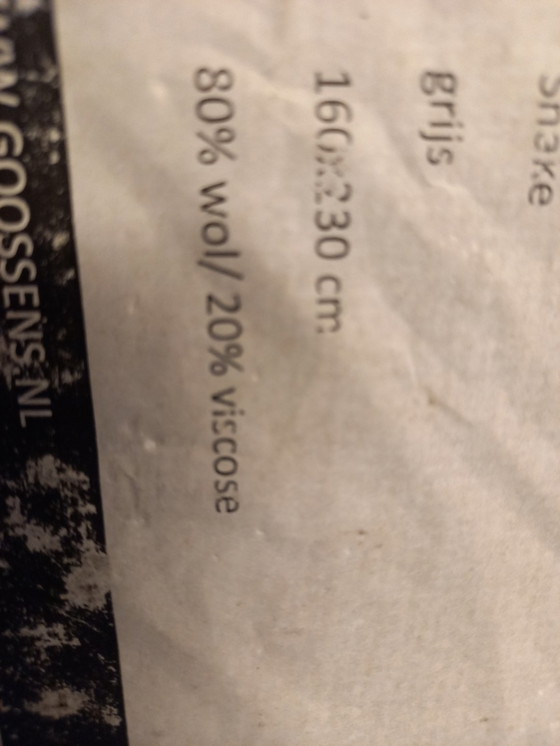 Image 1 of goossens vloerkleed wol