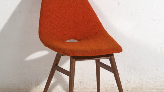 Sedia arancione stile vintage (c.1960) – Poltrone, Wood (photo 3 of 35)