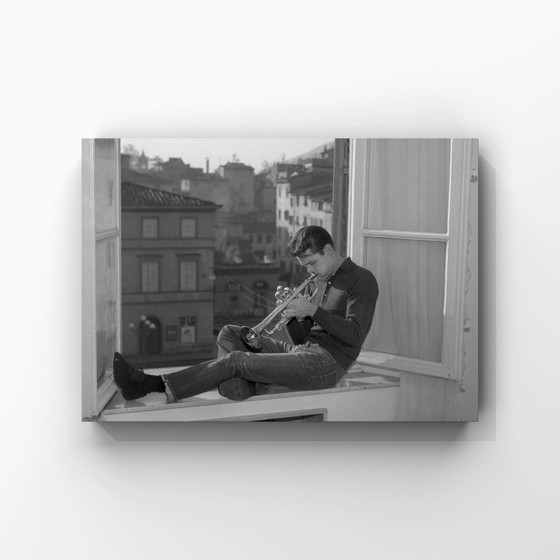 Image 1 of 1x Chet Baker, Lucca, 1961 | fine art photography | jazz