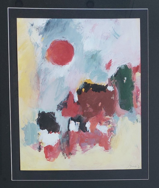 Image 1 of Gouache op thick paper