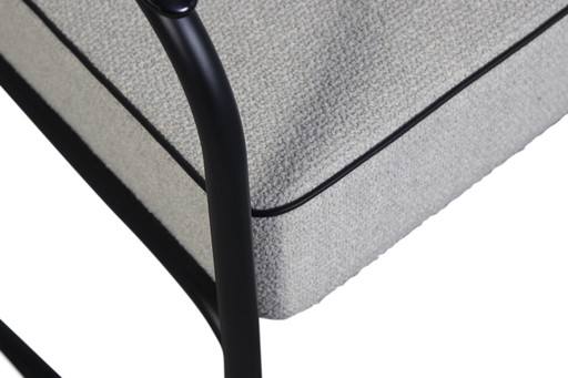 Poltrona Dutch Originals Gispen 412S con pouf