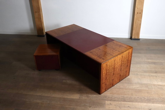Image 1 of Artona Directors Desk by Afra and Tobia Scarpa for Maxalto Italy 1979