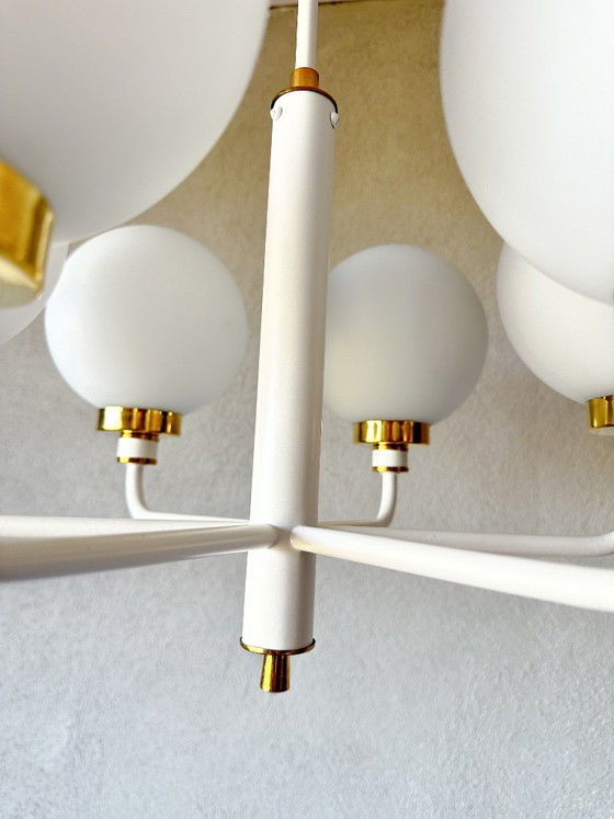 Lampada Sputnik vintage – Richard Essig, Lampade a sospensione, Glass, Metal (photo 9 of 12)