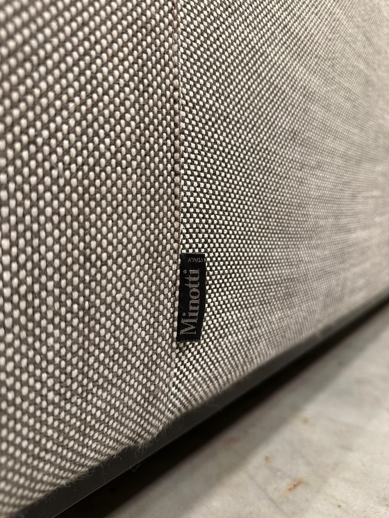 Image 1 of Minotti Andersen 3/4-Seater Gray + Headrest