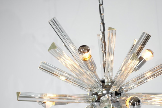 Image 1 of Sputnik pendant light in Murano glass, Italy.