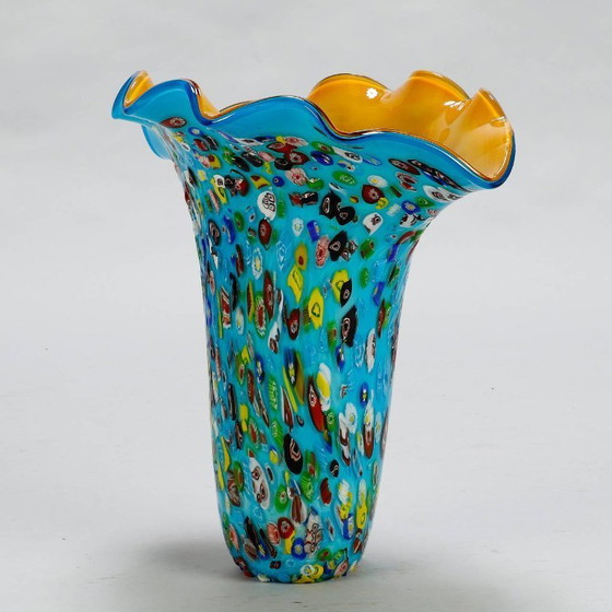Image 1 of Grand vase style Millefleur Murano