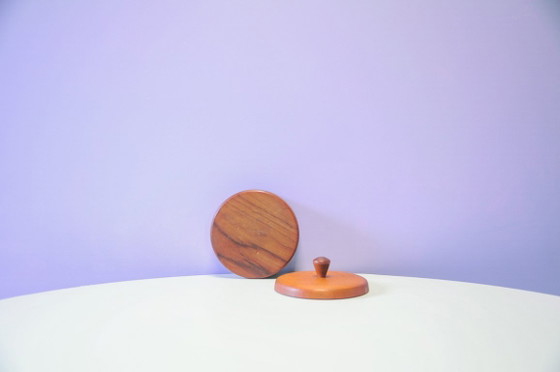 Ciotola in teak vintage con coperchio – Accessori da tavola, Wood (photo 5 of 5)