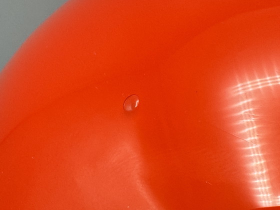 Image 1 of Orange mushroom lamp in Space Age style