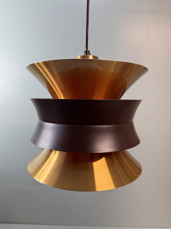 Prachtige Vintage Mid-Century Hanglamp Deens Design – Hanglampen, Metal (photo 8 of 15)