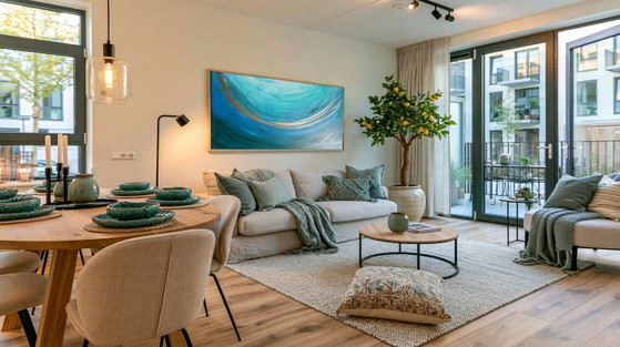 Abstract A1463 - Large Original Painting – Paintings & Drawings, Canvas (photo 12 of 15)