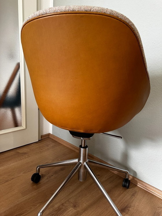 Image 1 of Hay AAC 155 Soft Duo - achterkant van cognacbruin leer.