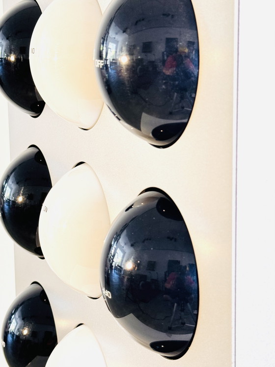 Image 1 of FIFTY FIFTY LAMP BY PAUL TALMAN FOR INTERAKTIVES LICHT, SWITZERLAND