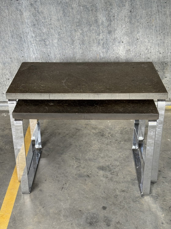 Image 1 of Nid de tables en pierre d'ardoise de Draenert