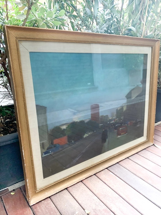 Pintura de paisaje urbano de los años 60, Pinturas y dibujos (foto 3 de 3)