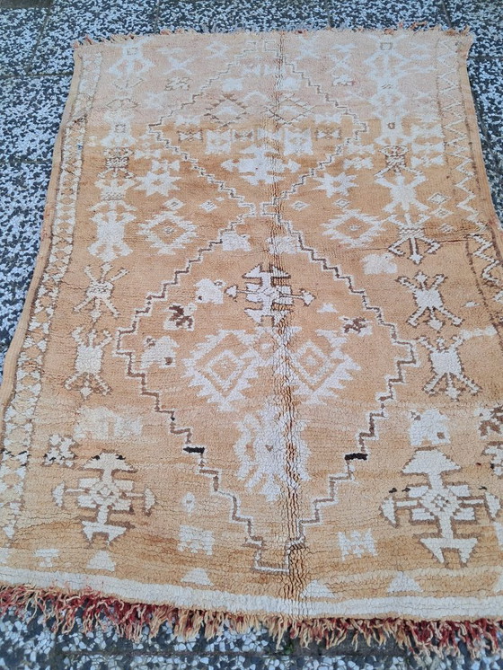 Image 1 of Hand-knotted Berber wool rug 170x115cm