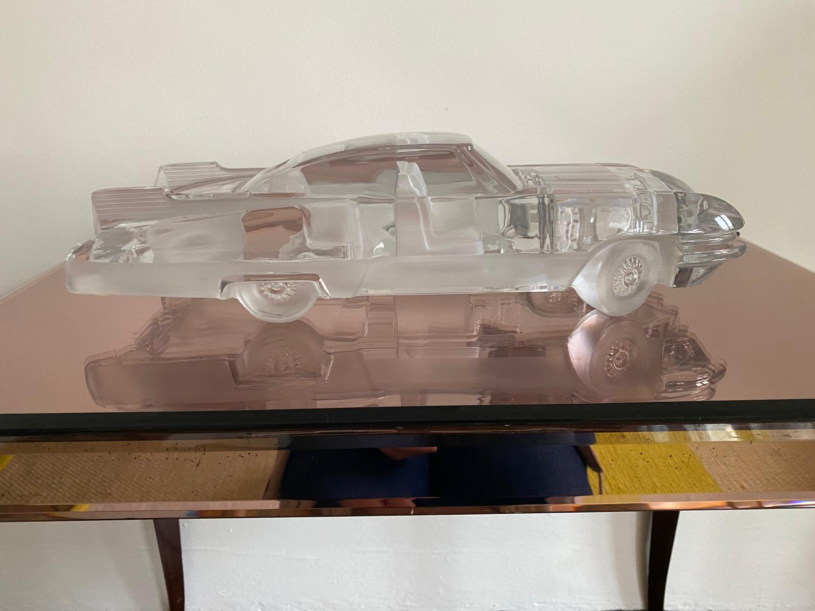 Daum France - Large Crystal Collection Car Cadillac Eldorado