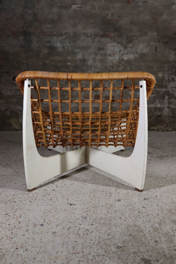 Image 1 of Gebroeders Jonkers – Rokato – Rattan Easy Chair – Noordwolde – Netherlands – 1960s