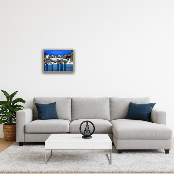 Image 1 of Gouache op 250g natuurpapier. Formaat 40x30cm.