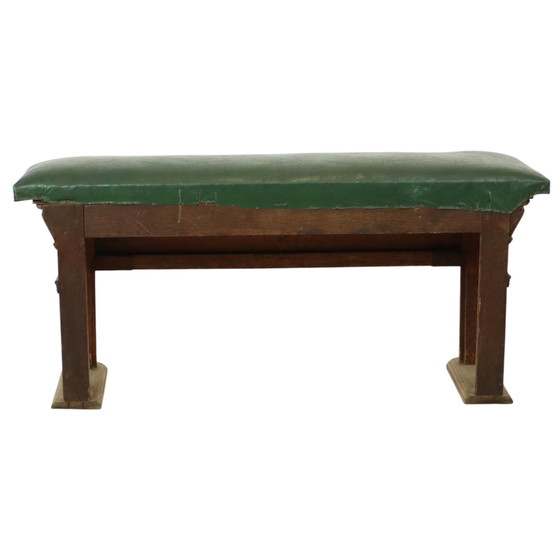 Image 1 of Antique Bench Oak Church