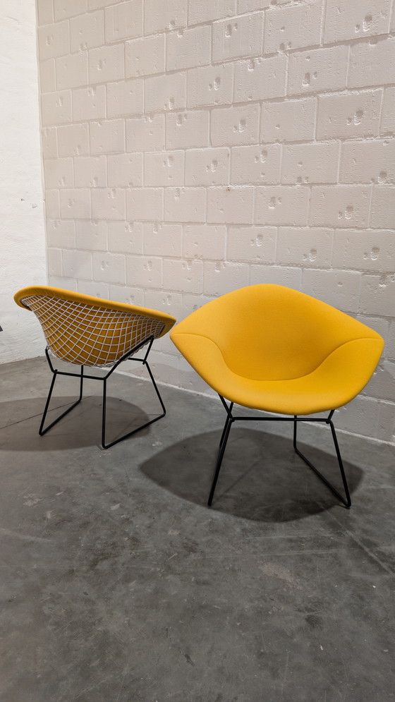 Image 1 of Bertoia diamond chairs set of 2 (1973 )