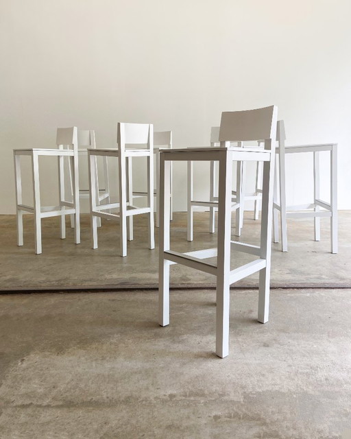 4x Moooi AVL Shaker Barkruk Door Joep Van Lieshout