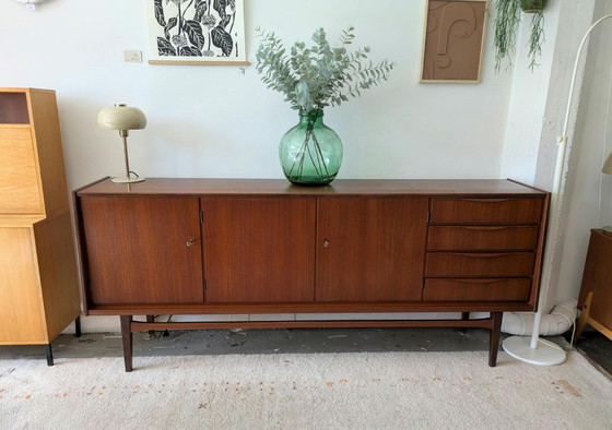 Vintage Groot Teakhouten Sideboard, Dressoir – Wood (photo 8 of 12)