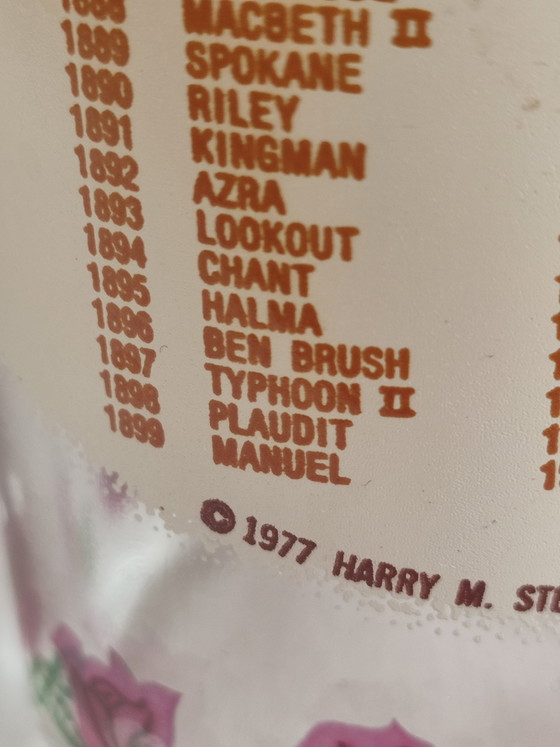 Image 1 of Bicchiere commemorativo vintage del Kentucky Derby del 1977, stile americano.