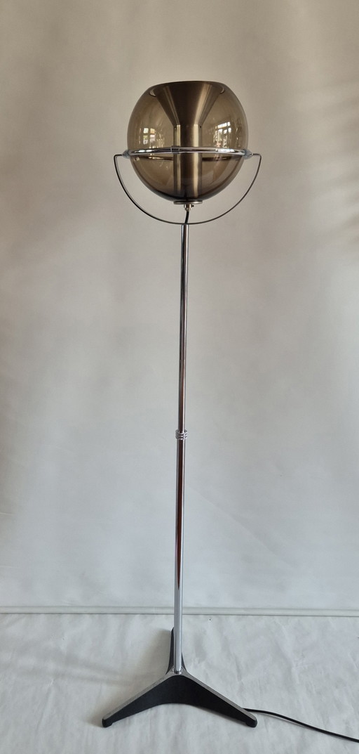 Lampadaire vintage / Raak 'Globe 2000' / 1960s