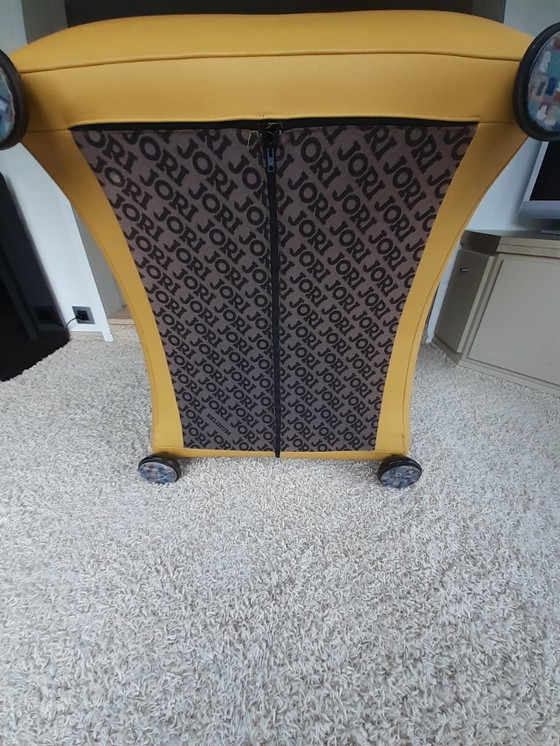 Image 1 of vintage zetel van Jori met voetbank