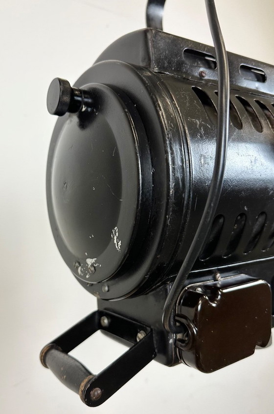 Image 1 of Vintage zwarte theaterspot, jaren 60