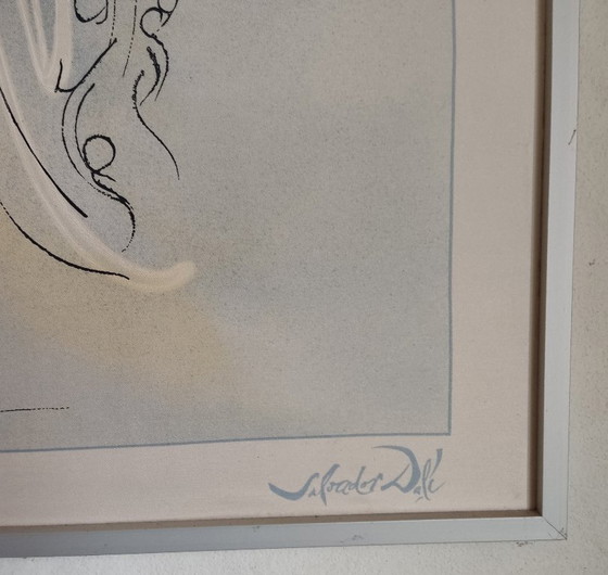 Image 1 of Serigraphien auf reiner Twill-Seide von Salvador Dalí