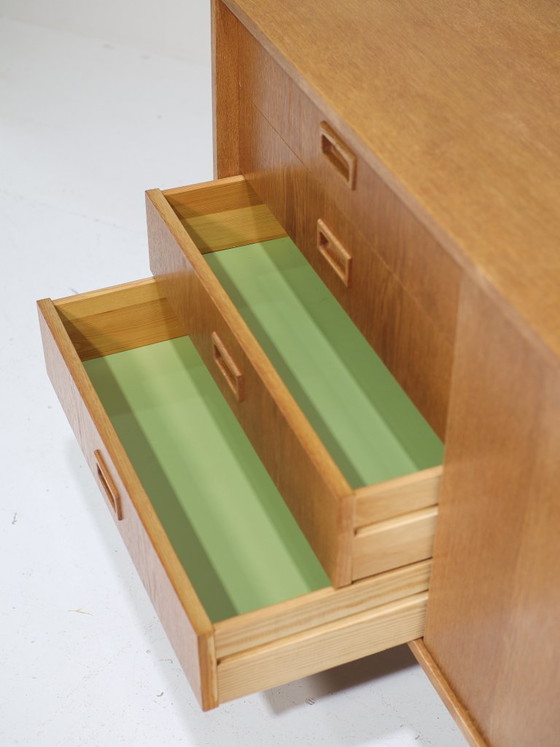Image 1 of Sideboard with drawers Danish vintage oak