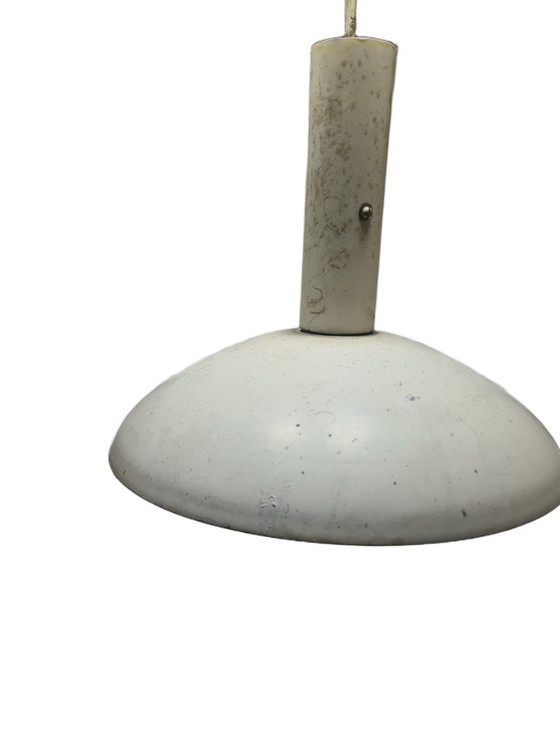 Vintage Pendant Lamp, Poland, 1960s – Metal (photo 3 of 7)