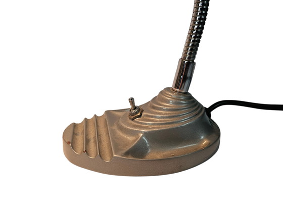 Image 1 of Erpe - Etablissements Ritzen & Penners - lampada da tavolo - collo flessibile - metallo - Belgio - anni '30