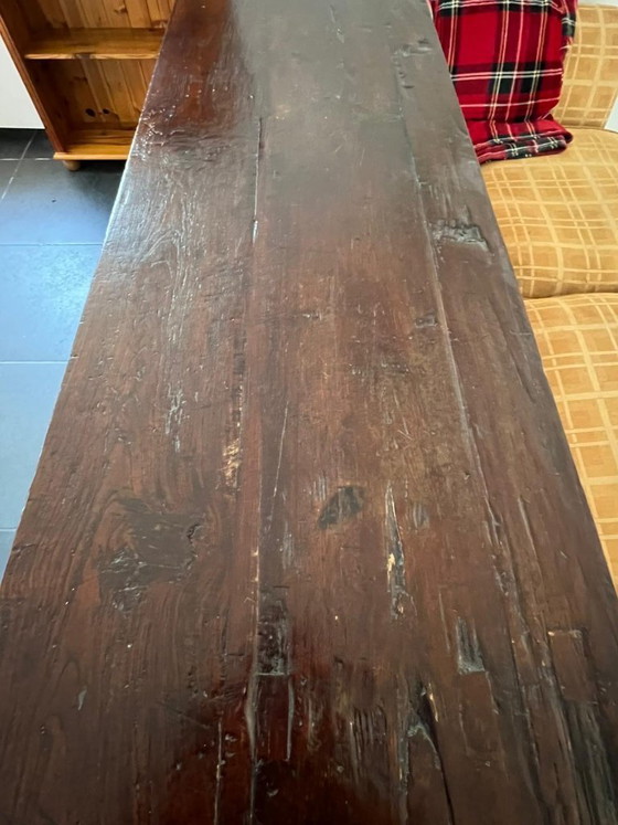 Image 1 of Colonial sideboard of solid teak – 180 cm wide