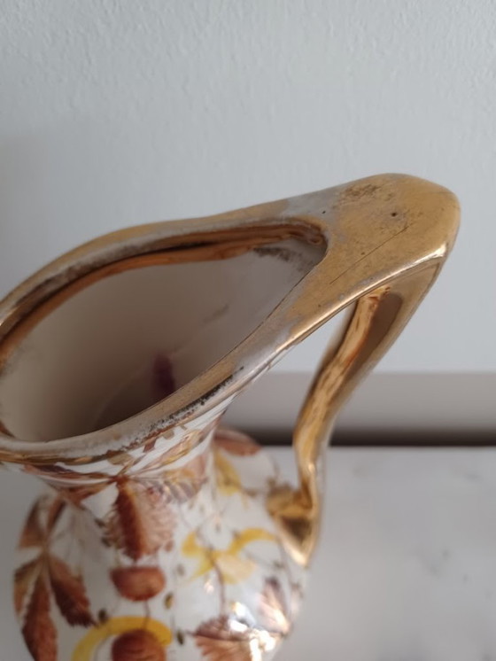 Image 1 of Vaso decorativo vintage di Hubert Bequet (Belgio, anni '50)