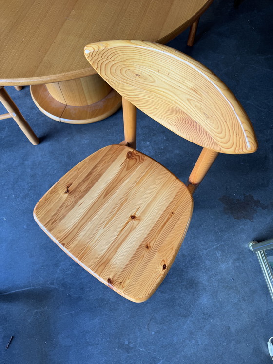 Image 1 of 4x Vintage Eetkamerstoelen