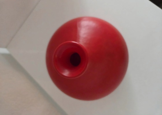 Set of 3 Mid Century Spherical Vases, Various Conditions – Glass (photo 5 of 11)