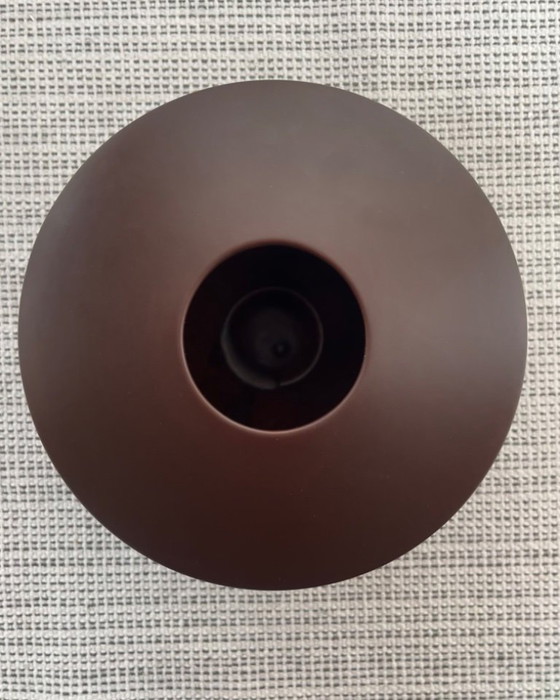 Image 1 of Claude Dumas - raro vaso UFO marrone