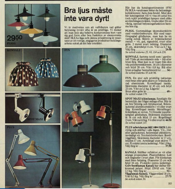 Image 1 of Suspension IKEA PLIGG vintage des années 1970 – Jaune – Boîte d'origine