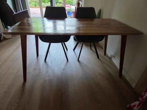 Image 1 of Sav&Okse walnut dining table