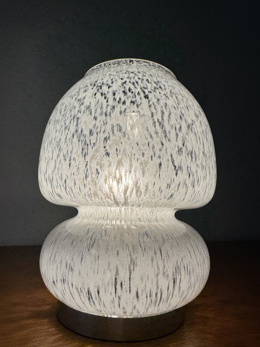 Lampe Champignon Verre de Murano Années 60