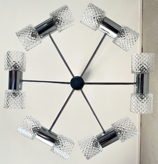 Vintage Kaiser Leuchten hanglamp