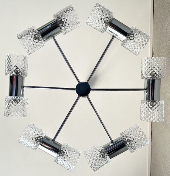 Image 1 of Lampe suspendue vintage Kaiser Leuchten