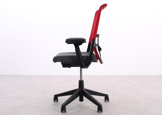Image 1 of Haworth Comforto 5965 Office Chair Red
