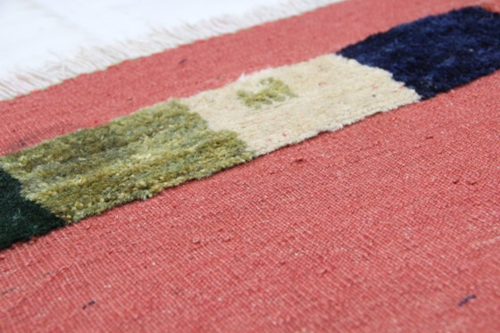 Image 1 of Original Modern Perser Gabbeh,Kelim Woll Teppich 145 x 100 cm Top Zustan