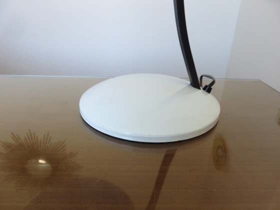 Image 1 of "Snake" lamp by Veneta Lumi, UFO, space age, saucer, made in Italy, 1980