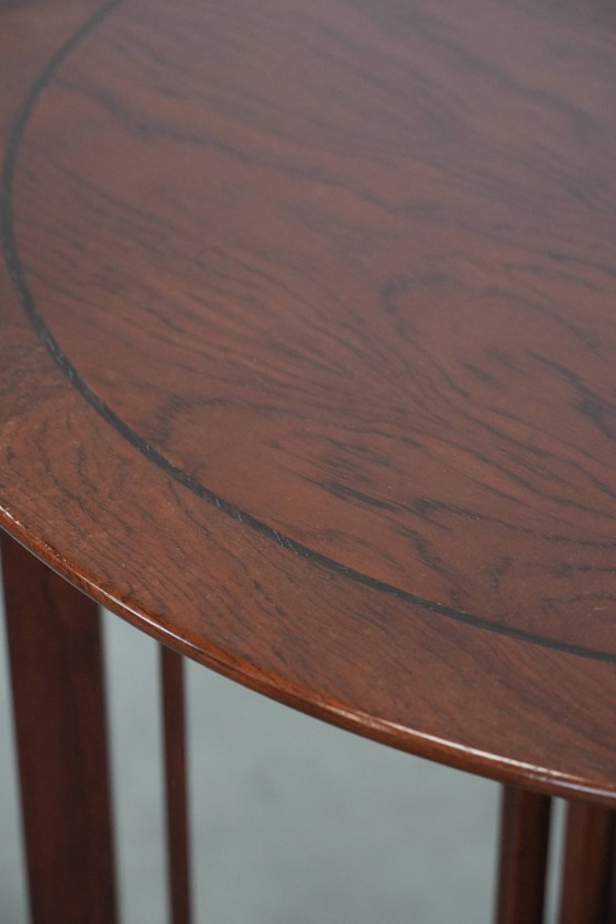 Image 1 of Round Art Deco design side/coffee table by Schuitema from the Decoforma series