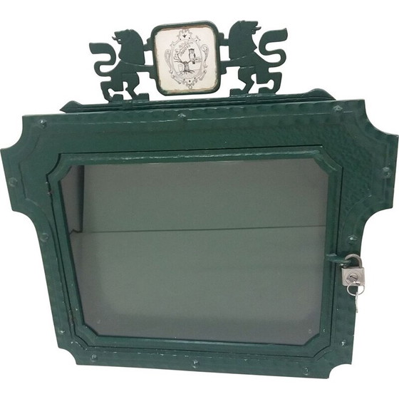 Image 1 of Vintage cast iron display case, Czechoslovakia 1920